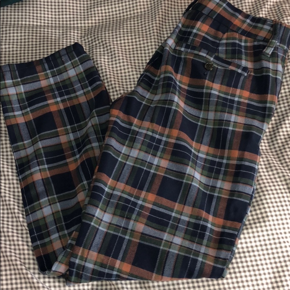 plaid pants